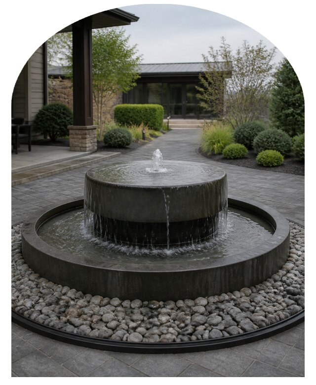 Декоративный фонтан под ключ в Саяногорске от 76823 р. | Метпроект-Снг